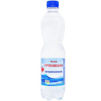 Auchan Truskavetska Strongly Carbonated Mineral Water 0.5l