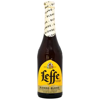Leffe Blonde Light Beer 6.6% 0.75l - buy, prices for Biotus - photo 1