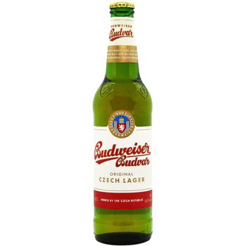 Budweiser Budvar Light Beer 5% 0.5l - buy, prices for Vostorg - photo 1