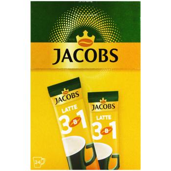 Напиток кофейный Jacobs Latte 3в1 13г*24шт - купить, цены на - фото 2