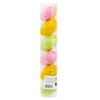 Koopman Easter Eggs Decoration 6х4х6cm 6pcs - buy, prices for - photo 2