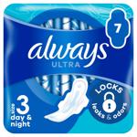 Always Ultra Day&Night Hygienical Pads 7pcs