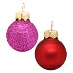 Glass Christmas Tree Ball Decoration 3cm