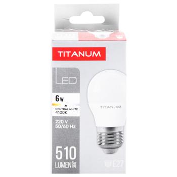 Titanium LED Lamp G45 6W E27 4100K - buy, prices for COSMOS - photo 3
