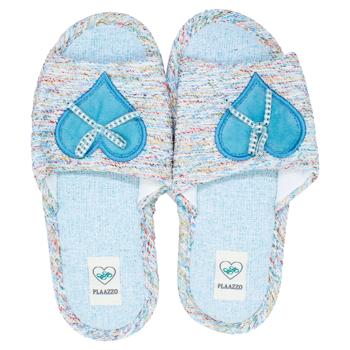 Тапочки комнатные Зед Сердце женские в ассортименте р.36-41 - купить, цены на ЕКО Маркет - фото 3