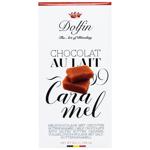 Dolfin Milk Chocolate with Salted Butter Caramel 37% 30g