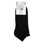 V&T Black Man's Socks 23-25s