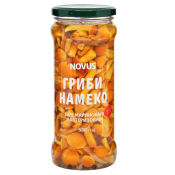 Novus Marinated Nameko Mushrooms 530g - buy, prices for NOVUS - photo 1