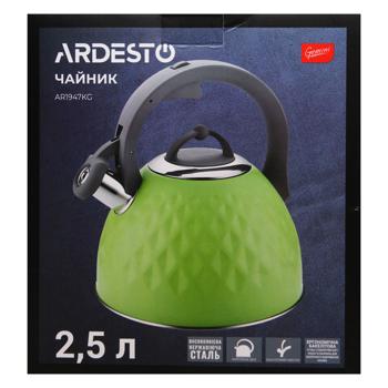 Ardesto Gemini Green Kettle 2.5l - buy, prices for MegaMarket - photo 2