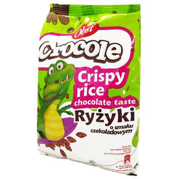 Рисові кульки OBST CROCOLE з шок. смаком 250 г (Польща) - купить, цены на КОСМОС - фото 2