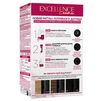 L'Oreal Excellence Creme 5.00 Light Brown Cream Hair Dye - buy, prices for - photo 2