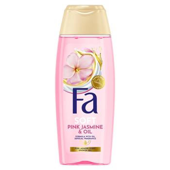 Гель для душа Fa Magic Oil Pink Jasmine с ароматом розового жасмина 250мл - купить, цены на NOVUS - фото 1