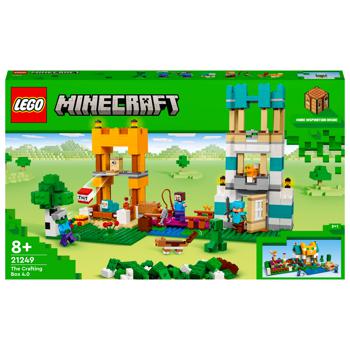 Lego Minecraft 21249 The Crafting Box 4.0 Building Toy Set