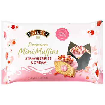 Маффины Baileys Mini Muffins с клубничным кремом 210г - купить, цены на METRO - фото 1