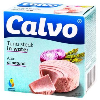 Тунец Calvo в собственном соку 160г - купить, цены на - фото 1