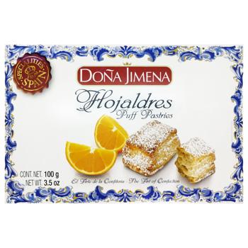 Печиво Dona Jimena Листкове 100г