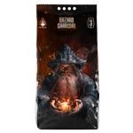 Вугілля деревне Wizard Charcoal бездимне 3кг