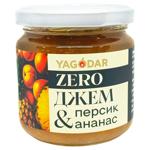 Yagodar Peach-Pineapple Jam 210g