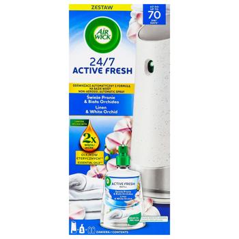 Освежитель воздуха автоматический Air Wick Active Fresh Утренняя свежесть 228мл