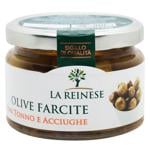 La Reinese Olives Stuffed with Tuna and Anchovies in Sunflower Oil 240g