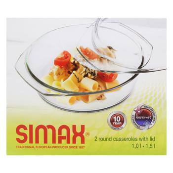 Simax Set of Pans Glass 2pcs - buy, prices for NOVUS - photo 3