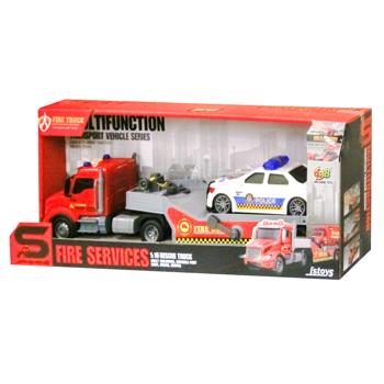 Cars S Rescue Truck snd Police Car Toy
