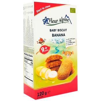 Fleur Alpine Banana Cookies 120g - buy, prices for Supermarket "Kharkiv" - photo 2