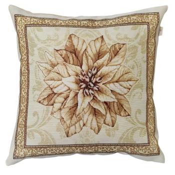 Provans Golden Holiday Flower in Frame Tapestry Pillow 45*45cm - buy, prices for - photo 1