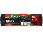 Fino Strong Garbage Bags with Handles 35l 15pcs