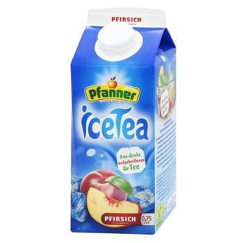 Pfanner Peach Iced Black Tea 0.75l