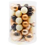 Actuel Set of Christmas Tree Balls 3-8cm 48pcs