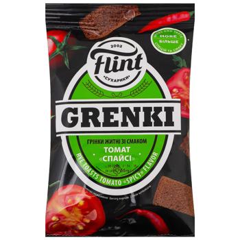 Flint Grenki Spicy Tomato Flavored Toasts 65g