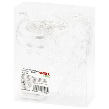 Гірлянда світлодіодна Angel Gifts Сніжинка 2м 10 LED