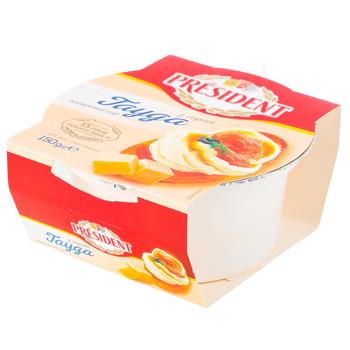 Сир плавлений President з сиром Гауда 45% 150г - купити, ціни на NOVUS - фото 1