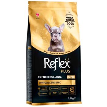 Корм сухой Reflex Plus French Bulldog Puppy с курицей для щенков породы английский бульдог 1,5кг - купить, цены на MasterZoo - фото 2
