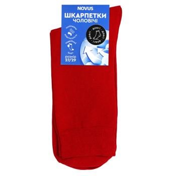 Novus Long Men's Socks s.27-29 Red
