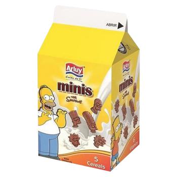 Печиво Arluy Minis Simpsons 135г - купити, ціни на Таврія В - фото 1