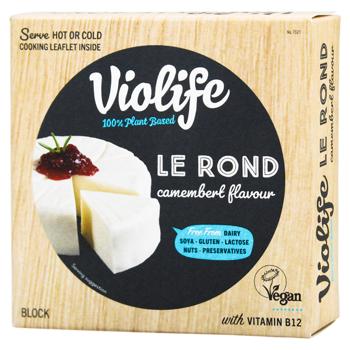 Продукт харчовий Violife Le Rond Camembert з кокосовою олією 150г - купити, ціни на Біотус - фото 1