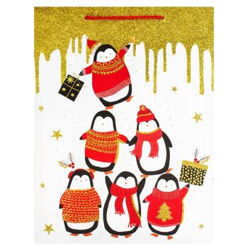 Пакет подарунковий Greenwich 40х30х12см в асортименті - купити, ціни на NOVUS - фото 5