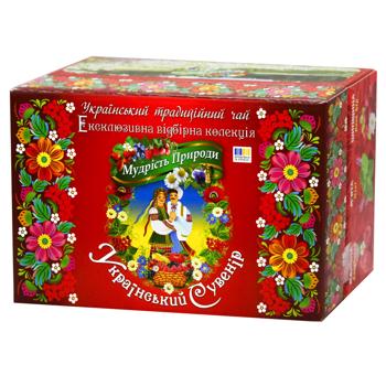Poliskyi Chay Ukrainian Souvenir Tea Set 6 types 132g 72pcs - buy, prices for Epicentr FOOD - photo 1