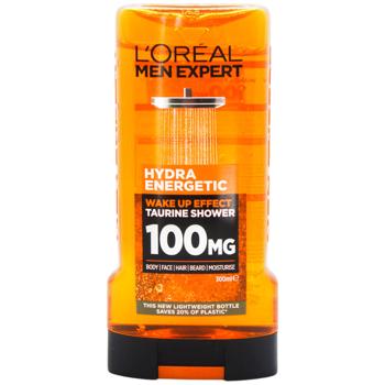 Гель для душа L'Oréal Paris Men Expert Hydra Energetic 300мл - купить, цены на Идеал - фото 1