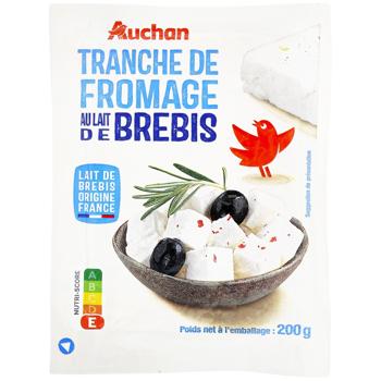 Сир Auchan овечий 22% 200г