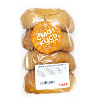 Пиріжки печені з картоплею фас., кг - buy, prices for Chudo Market - photo 1