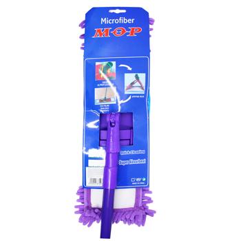 Швабра Yonic лапша фиолетовая 120см - купить, цены на Таврия В - фото 2