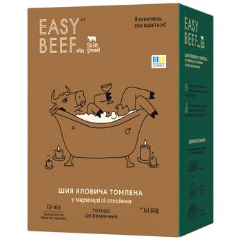 Шея говяжья Skott Smeat Easy Beef томленая су-вид в маринаде со специями охлажденная 400г