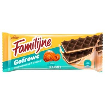 Colian Familijne Waffles with Cream and Salted Caramel 140g