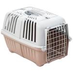 Контейнер-переноска MPS Pratiko 1 Metal для собак та котів до 10кг 48x31,5x33см світло-коричневий