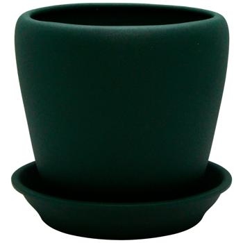 Grace Crumb Emerald Ceramic Pot 1.2l №2