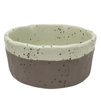 Миска керамічна KARO CRAFT Meow 400 мл - бежевий - купити, ціни на MasterZoo - фото 1