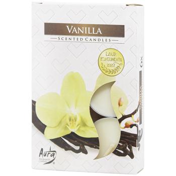 Bispol Vanilla Candle 6pcs - buy, prices for Auchan - photo 1